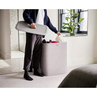 Thùng đựng đồ giặt 3 ngăn có quai xách Joseph Joseph 50024/50025 Tota Trio 90L Thiết kế nhỏ gọn thanh lịch GermanySNT HC