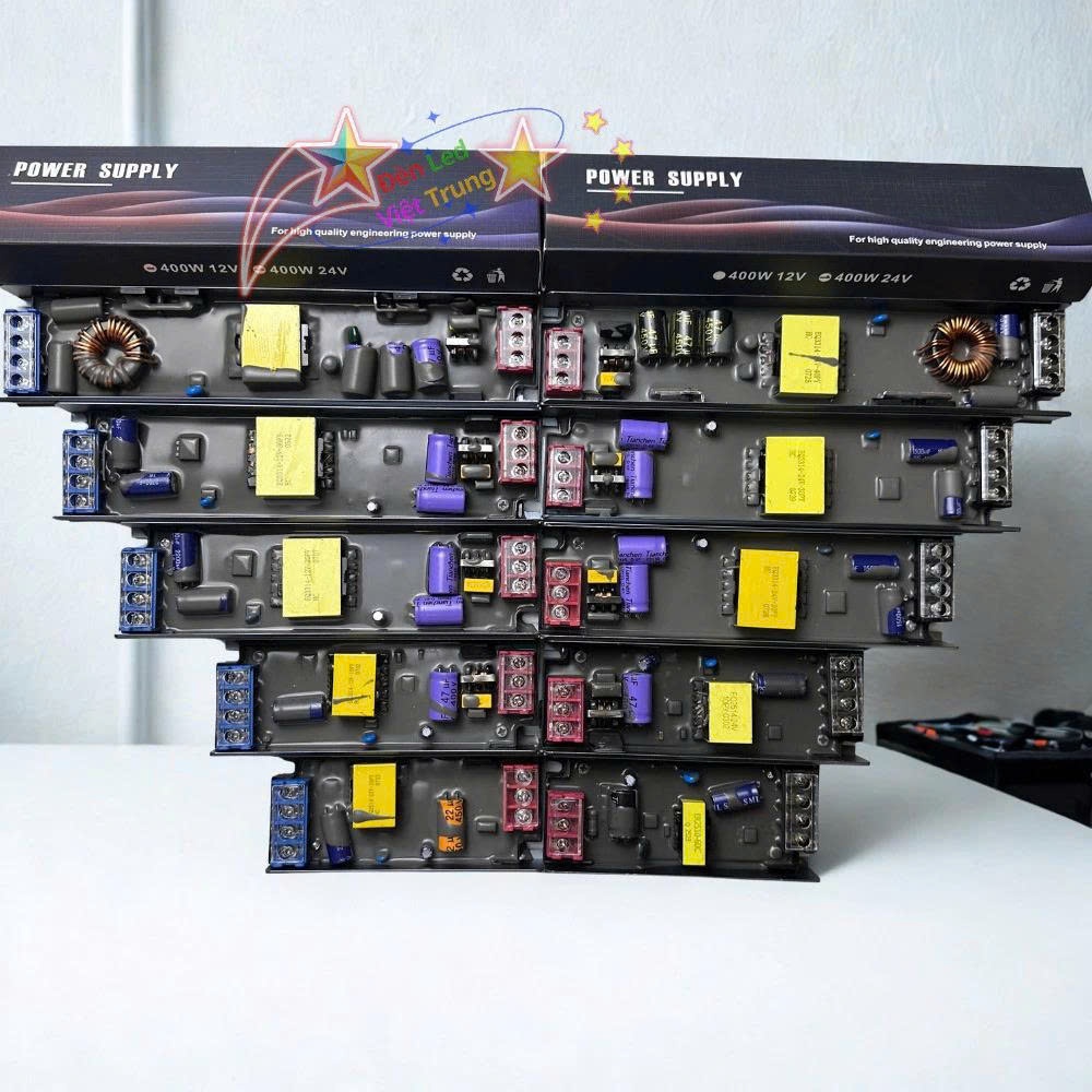 Nguồn Tổ Ong - Nguồn 24V Có Đổ Keo Siêu Bền Chuyên Dụng Cho LED Hiệu Suất Cao Tản Nhiệt Tốt