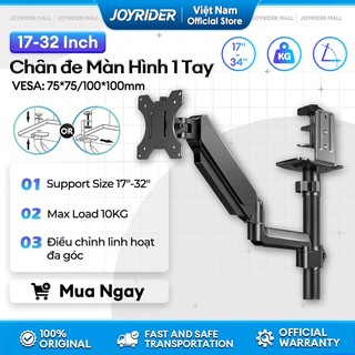 Arm Màn Hình 17-32 Inch - TẢI TRỌNG 10KG - Thiết Kế Đảo Ngược Cao Cấp - Trợ Lực Khí Nén Siêu Mượt - Xoay 360°