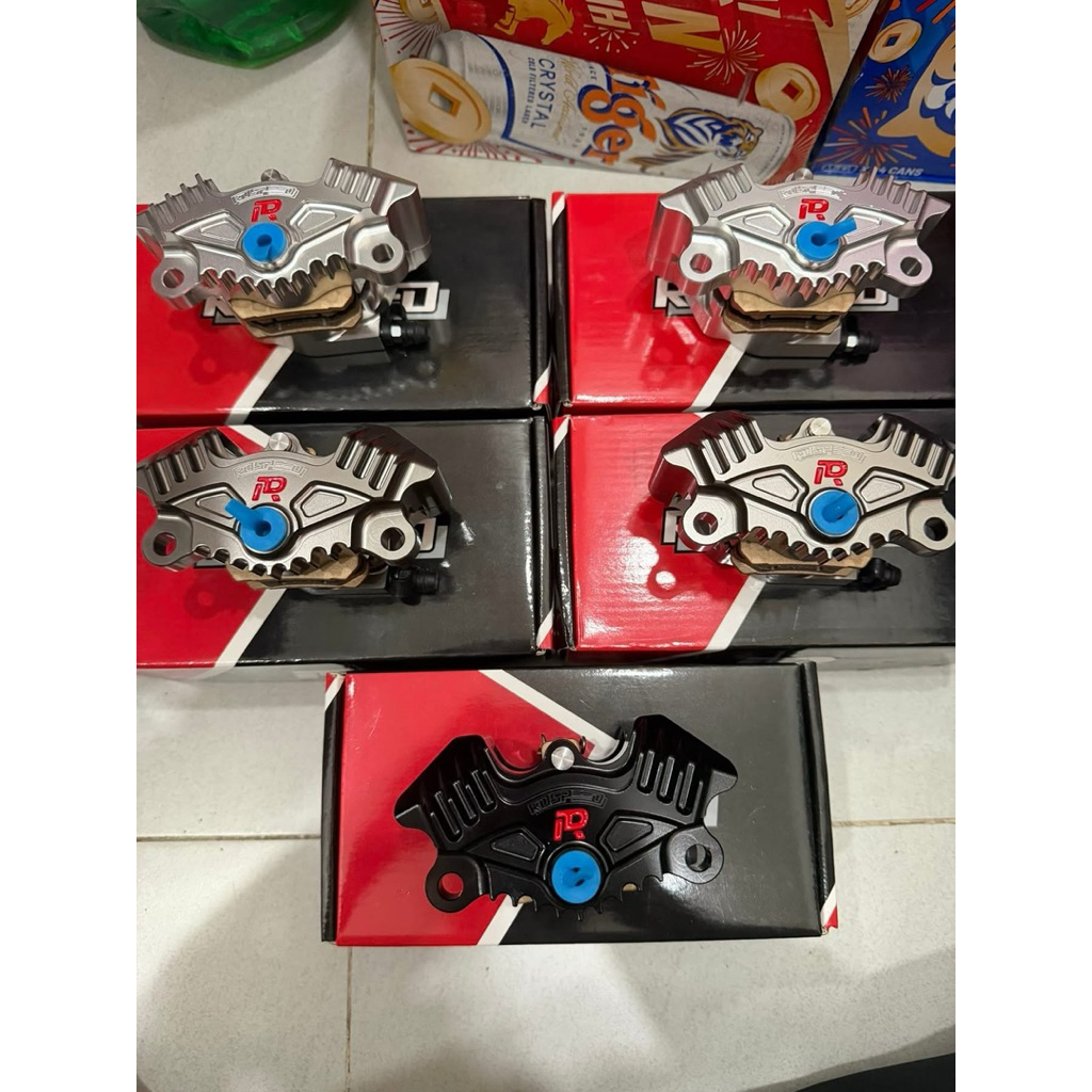 Heo thắng dầu RD SPEED V2 cánh gió 2pistong | Shopee Việt Nam
