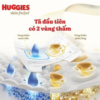[MUA 3 TẶNG 1] Tã/Bỉm Dán Sơ Sinh Huggies SkinPerfect Size NB (<5kg) - Lucie's Mom