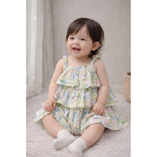 VÁY HOA BÉ GÁI TẦNG XINH XẮN