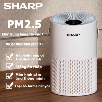 Sharp Máy Lọc Không Khí Phòng Ngủ Air Purifier Nội Địa - Máy Lọc Không Khí Không Dây, lõi máy lọc không khí , Hệ Thống L