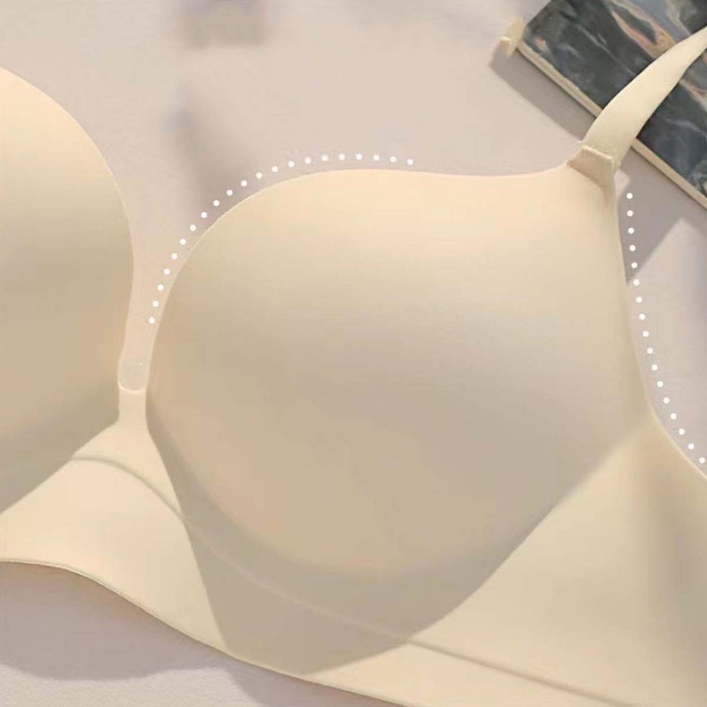 Áo ngực nữ su đúc không gọng đệm mút vừa nâng đỡ gom ngực sexy thấm hút co giãn êm ái LANIXA A206