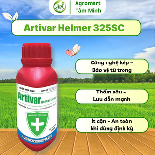 Artivar Helmer 325SC giải pháp công nghệ kép,bảo vệ vàng giúp vườn khỏe,cây trồng phát triển ổn định