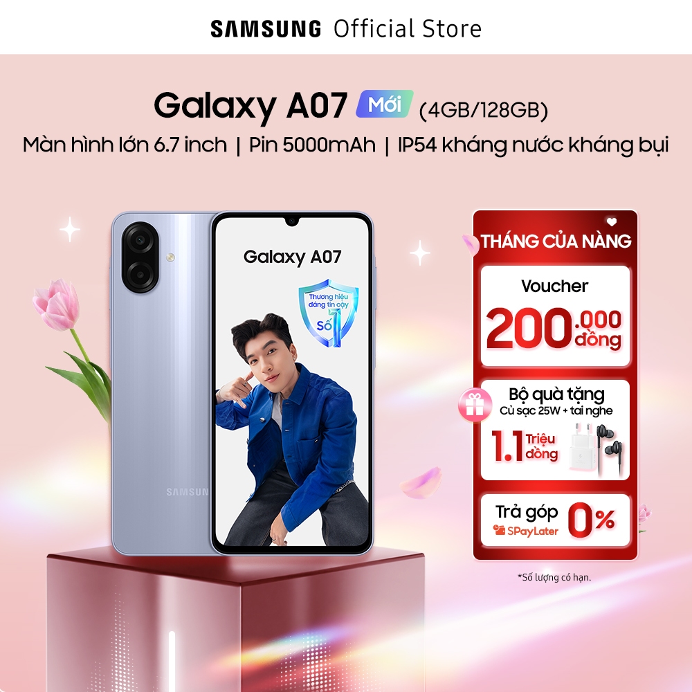 Điện Thoại Samsung Galaxy A07 LTE 4GB/128GB