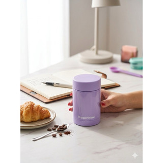 Ly giữ nhiệt mini 250ml tupperware, đựng cafe, cháo, soup,..