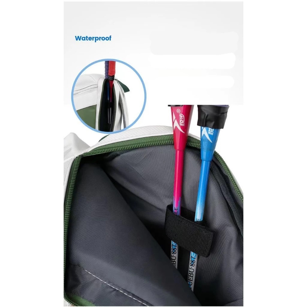 Balo Cầu Lông Yonex Trắng Xanh Đen da pu chống nước đi học đi chơi cầu Đa Ngăn Tiện Lợi Balo cầu lông nam nữ | BigBuy360 - bigbuy360.vn