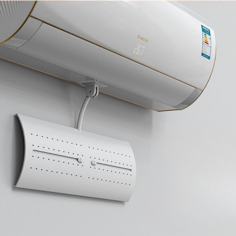 Tấm Chắn Gió Điều Hòa Xoay 180 Độ, Tấm Điều Hướng Gió Máy Lạnh Âm Trần Treo Tường Bảo Vệ Sức Khỏe