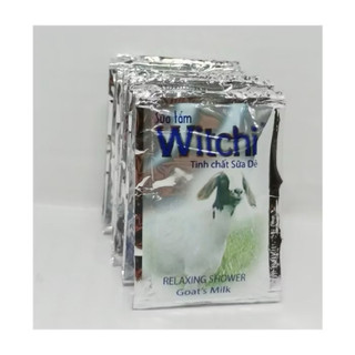 [combo 2 Dây]_ sữa tắm E 100 - Witchi tinh chất sữa dê - dây 24 gói