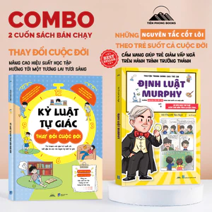 Combo 2 Cuốn Sách: Định Luật Murphy & Kỷ Luật Tự Giác - Bestseller Tiên Phong Books