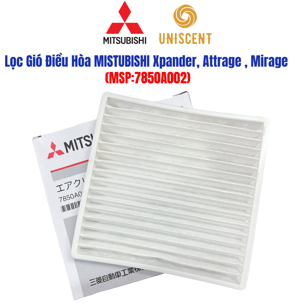 Lọc Gió Điều Hòa Mitsubishi Xpander/Xforce/Xpander Cross/ Attrage/Mirage (7850A002,MZ691067)Loại Xịn