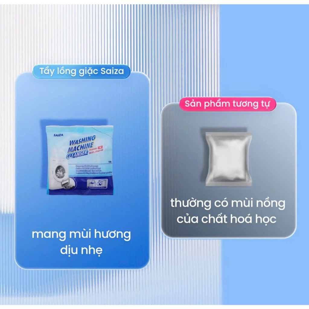 Bột vệ sinh lồng máy giặt – tẩy lồng giặt, diệt khuẩn, khử mùi, tiết kiệm chi phí ,Loại bỏ bụi bẩn một cách hiệu quả