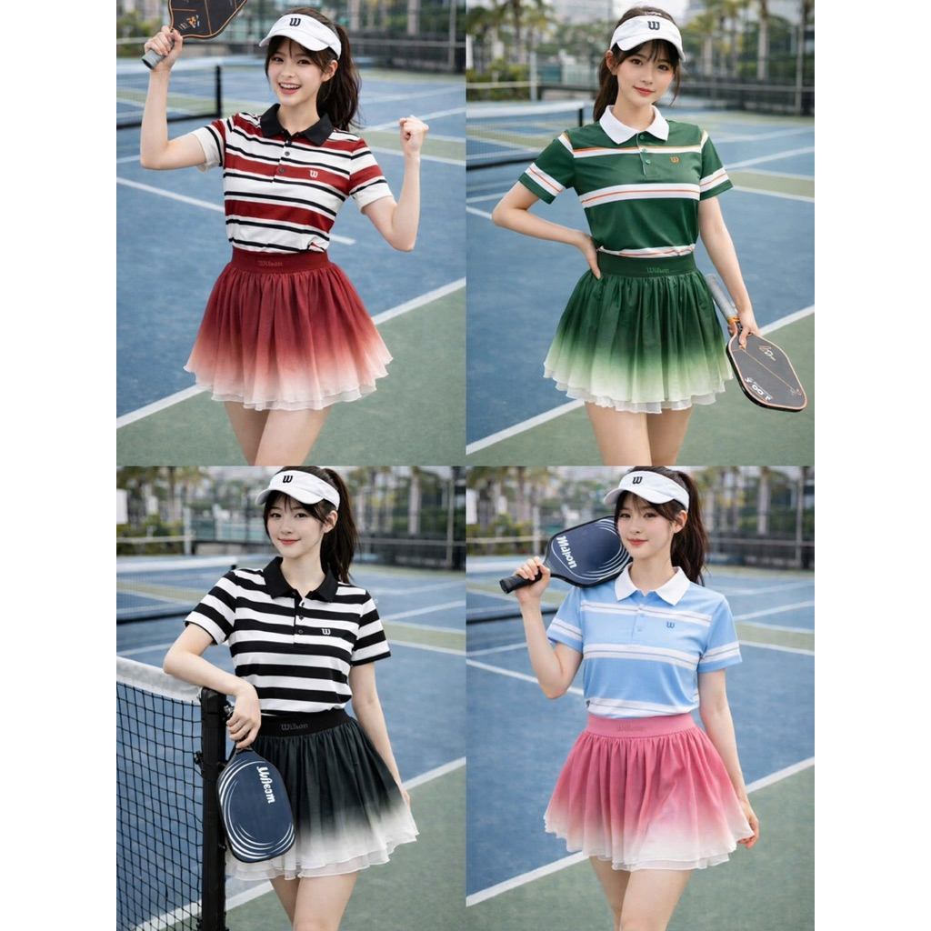 [PICKLEBALL] Bộ thể thao nữ, Bộ váy áo chơi Pickleball Golf Tennis- Hàng cao cấp