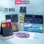 Bút Chì Màu Gốc Dầu Hộp Giấy Deli 36/72 Màu Lõi Chì Đen Cao Cấp Màu Lên Đậm, Chì Mềm