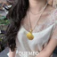 Dây Chuyền Phối Charm Vỏ Sò Mạ Vàng TINY QUEMEO Chuỗi Dây Ngọc Nhiều Lớp Du Lịch Biển