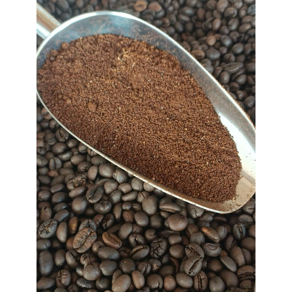 Cà phê rang xay nguyên chất Robusta 500g – cà phê mộc đậm vị, pha phin & pha máy | MM04