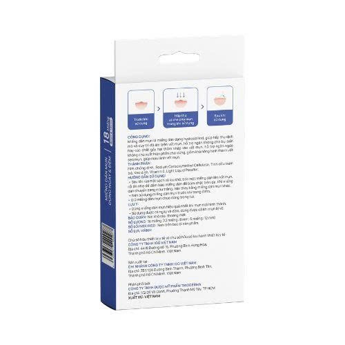 Miếng dán mụn Ngày và Đêm Trioderma