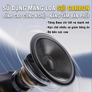Loa Hyundai Loa Karaoke Xách Tay HD0303 - Công suất lớn 200W Đèn Led RGB Kèm 2 Micro AUX TP Card USB