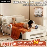 Giường sofa gấp gọn thành ghế đa năng,sofa giường thông minh gấp gọn thành ghế chất liệu khung sắt chịu lực có hộc để đồ — ảnh 1