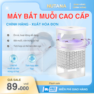 Máy bắt muỗi tự động chính hãng Nutana  Đèn LED UV Hút Côn Trùng , Muỗi , Bọ không thải khí độc
