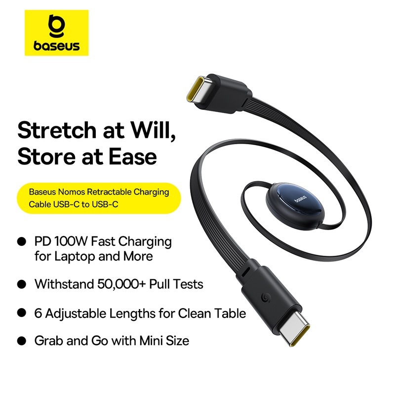 Cáp Sạc Baseus 100W USB Type C USB sang Type-C & cáp sạc 2 trong 1 thích hợp Cho Huawei Honor Samsung Xiaomi