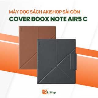 Bao da máy đọc sách Boox Note Air5 C hỏa tốc HCM (bao da nam châm, bao da bàn phím)