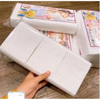 Combo siêu rẻ 10 gói khăn khô đa năng huyền trang mềm mịn an toàn cho bé yêu