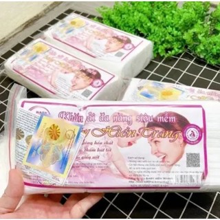 Combo siêu rẻ 10 gói khăn khô đa năng huyền trang mềm mịn an toàn cho bé yêu