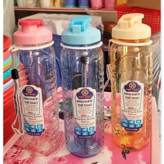 Bình nước thể thao việt nhật 900ml tiện ích Sport Nam