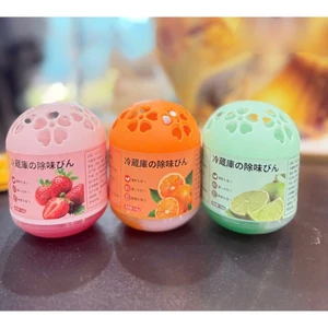 SET 3 LỌ KHỬ MÙI TỦ LẠNH HƯƠNG HOA QUẢ SIÊU THƠM