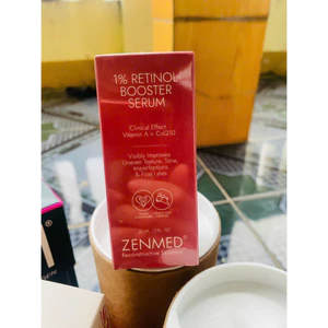 Serum Retinol 1% thu nhỏ lỗ chân lông và làm mờ các nếp nhăn sâu 30ml ZENMED