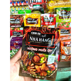 Xốt Nhà Hàng Chinsu Nướng Muối Ớt Gói 80G