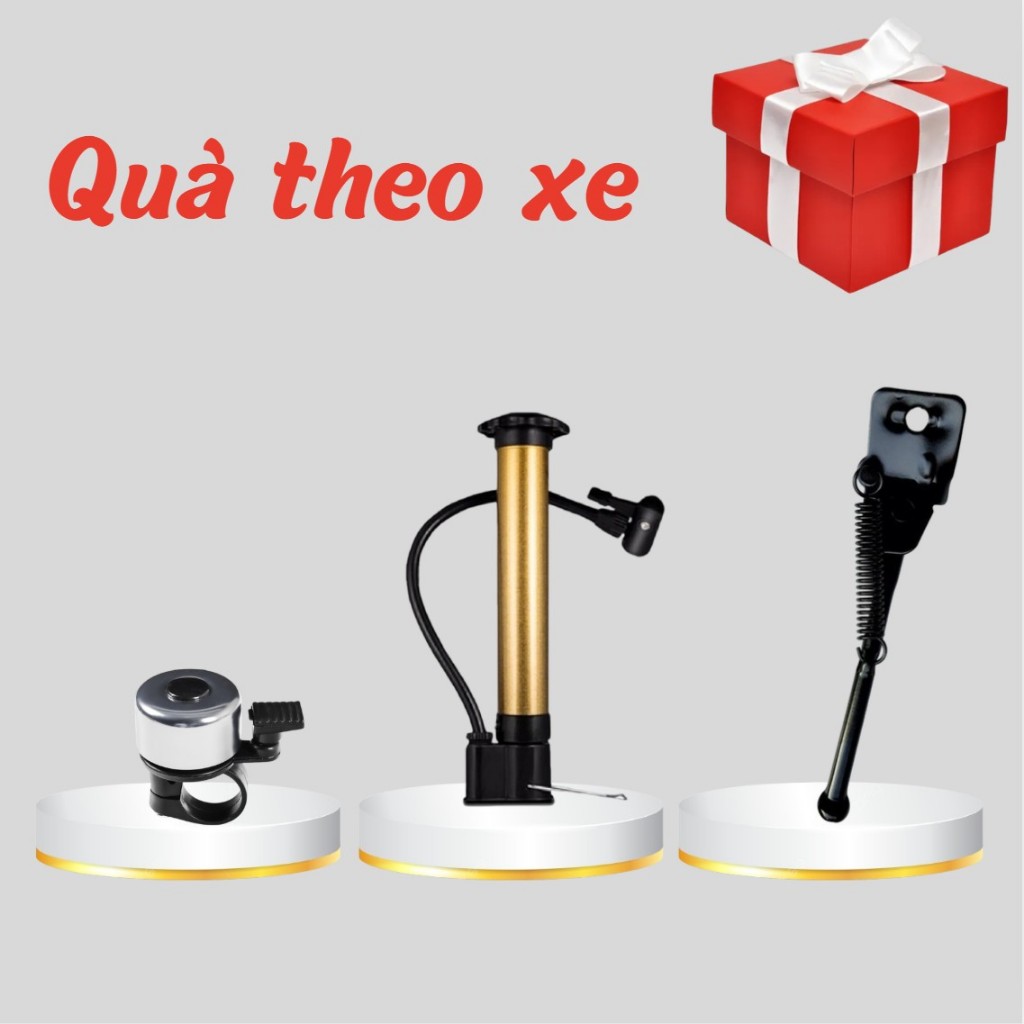 Xe đạp cho trẻ em, người cao tuổi, nữ,... chiều cao từ 1m15- 1m6 bảo hành 2 năm 1 đổi 1 nhiều mẫu mã bắt mắt mã New6688
