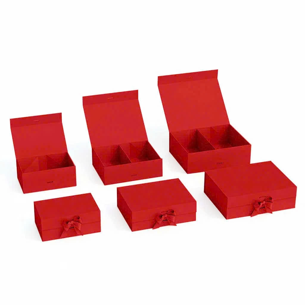 KING BOX – 01 Hộp Quà Tặng Cao Cấp Gấp Gọn | Gift Box Hộp Quà Tặng Cao Cấp - Màu Đỏ