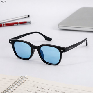 Gọng Kính Cận Nam Nữ GM Eye Plus 9104 – Gọng Nhựa Lõi Thép Bền Bỉ Dáng Tròn Vuông Unisex Trẻ Trung