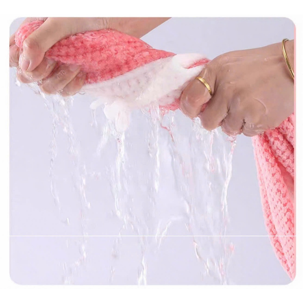 Váy Choàng Tắm Nữ Siêu Thấm Nước – Áo Choàng Tắm Tổ Ong Mềm Nhẹ, Khô Nhanh, Váy Tắm Spa Có Đai Buộc Tiện Lợi