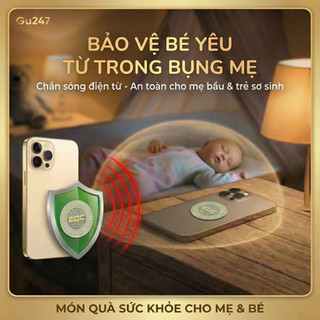 [Sỉ Deal Hời -70%] Miếng Dán Hấp Thụ Sóng Điện Từ, Chống Cháy Nổ Điện Thoại Khi Sạc [Viện Khoa Học]