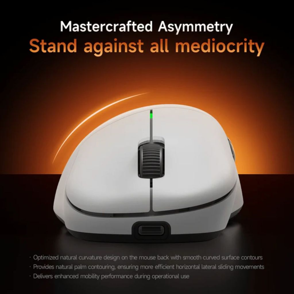 RAWM ER21 Pro - Chuột Gaming Wireless Công Thái Học - PAW3950 - 8K Polling Rate - Bảo Hành Chính Hãng 12 Tháng | BigBuy360 - bigbuy360.vn