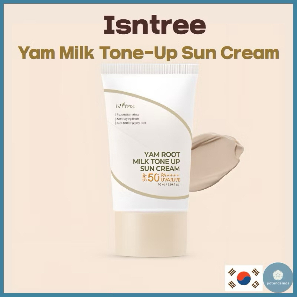Kem Chống Nắng Nâng Tông Isntree Yam Root Milk Tone Up Sun Cream 50ml