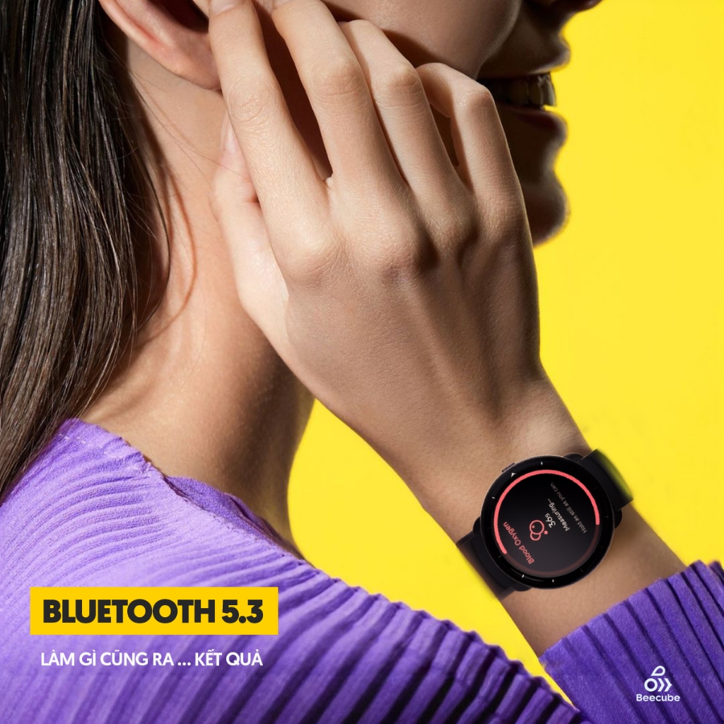 Đồng Hồ Thông Minh BeeWatch Active 1S 40MM - Phù hợp cổ tay nhỏ - GPS độc lập - Đồng Bộ Strava - Bảo Hành 12 tháng