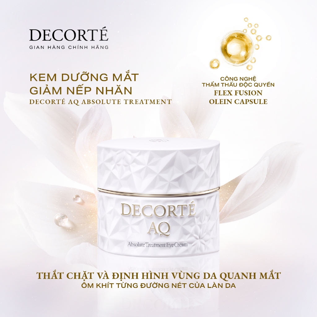 Kem Mắt Dưỡng Da Chuyên Sâu DECORTÉ AQ Absolute Treatment Eye