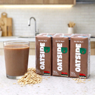 Sữa Yến Mạch Oatside 180ml – Sữa Yến Mạch Pha Ngũ Cốc Granola, Ăn Sáng Healthy Tiện Lợi