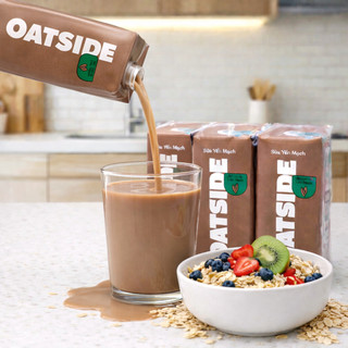 Sữa Yến Mạch Oatside 180ml – Sữa Yến Mạch Pha Ngũ Cốc Granola, Ăn Sáng Healthy Tiện Lợi