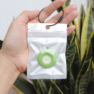 (Worry Stone LOẠI CAO CẤP) - Móc khóa đồ chơi giảm căng thẳng, lo lắng - Cúc Họa Mi xanh lá