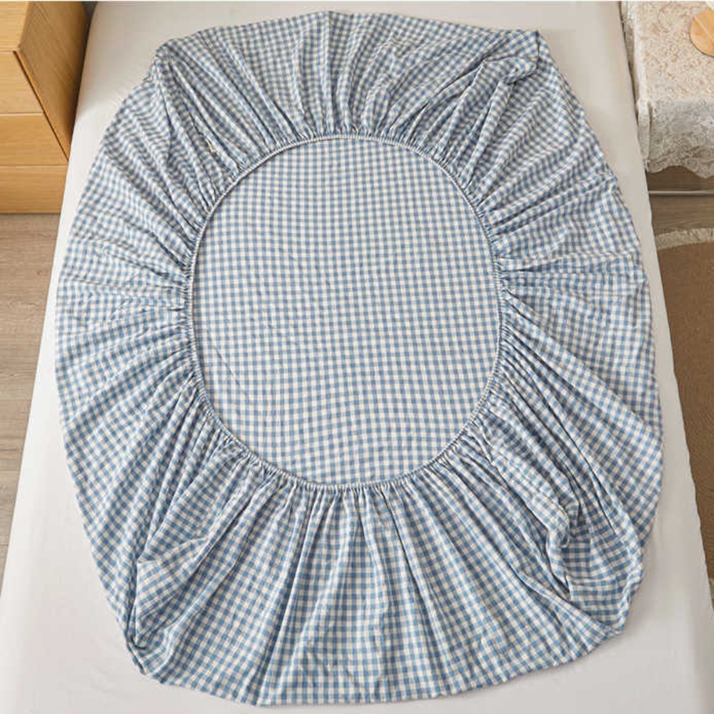 Bộ Ga Trải Giường Topaz 3 Món Chất Liệu Đũi Cotton Bo Chun Bọc Nệm 10cm Nhiều Mẫu Mã Giá Rẻ
