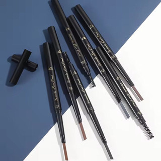 Chì kẻ mày 2 đầu ĐEN LAMEILA mềm mịn lâu trôi nội địa EYEBROW