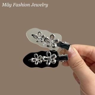 Set Kẹp Mái Bản Dẹp Hoa Nổi Xinh Xắn • Mây Fashion Jewelry - K625.02