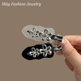 Set Kẹp Mái Bản Dẹp Hoa Nổi Xinh Xắn • Mây Fashion Jewelry - K625.02