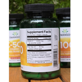 Viên uống Vitamin C 1000mg - Swanson